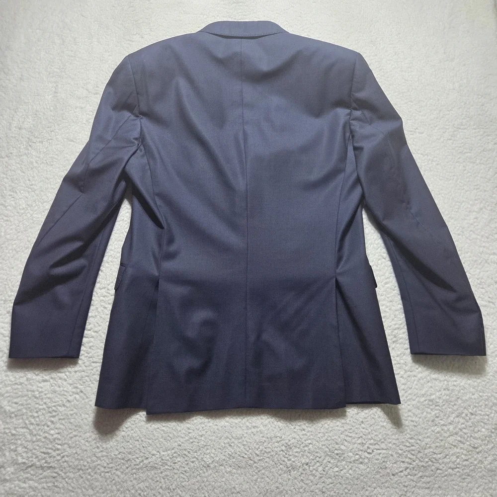 Peter Millar 44T Navy Wool Blazer Jacket Men‎ Made Canada 100% Wool performance